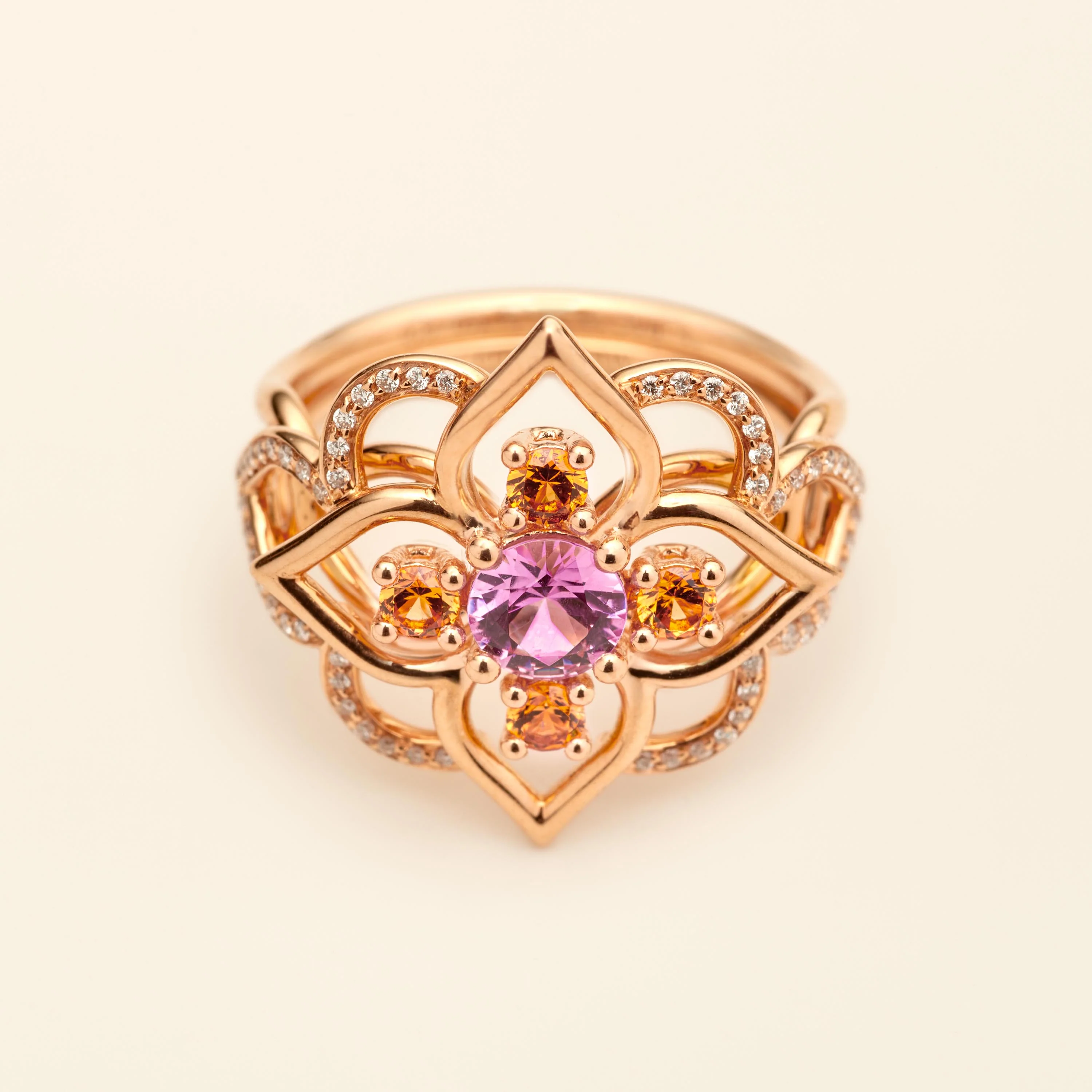 Giardino Ring Pink Sapphire - Image 3