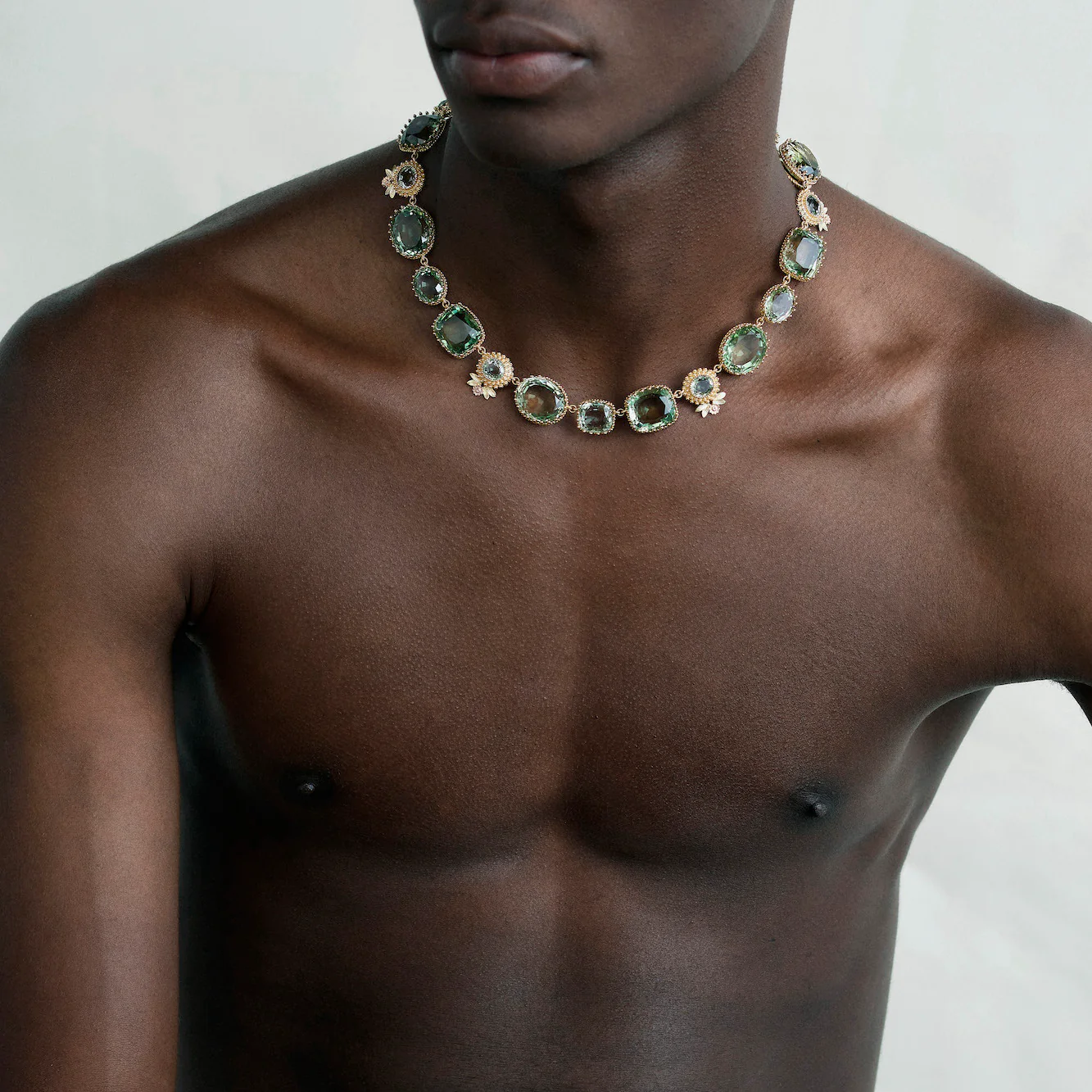 Pierreries Necklace Prasiolites - Image 6